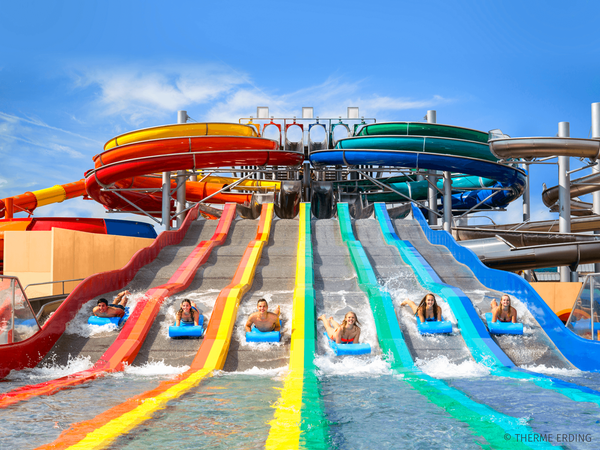 3 Tage rasanter Rutschen-Spaß in der Therme Erding, Bayern inkl. Halbpension