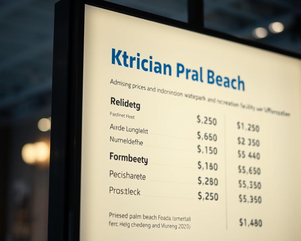 Eintrittspreise Kristall Palm Beach