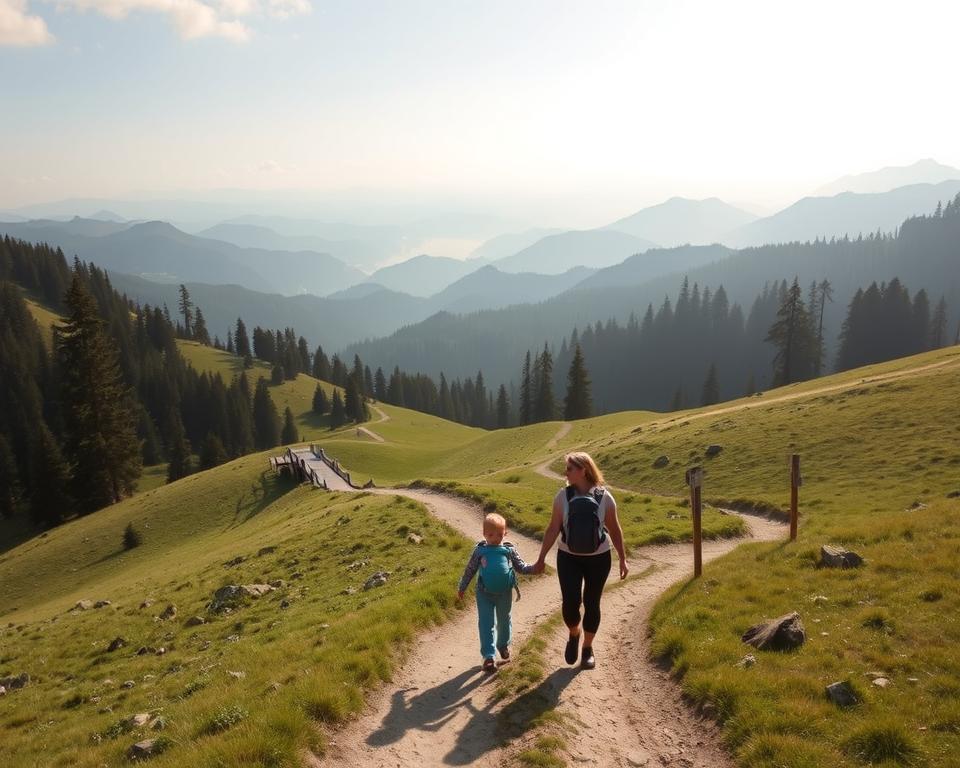 Familienfreundliche Wanderwege Chiemgau