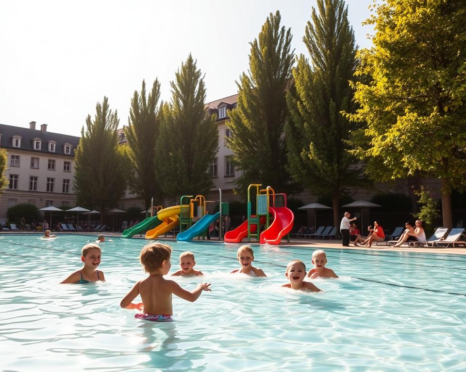 Kinderbecken im Schlossbad Neumarkt