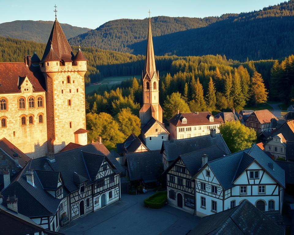 Kulturerbe Frankenwald historische Bauwerke