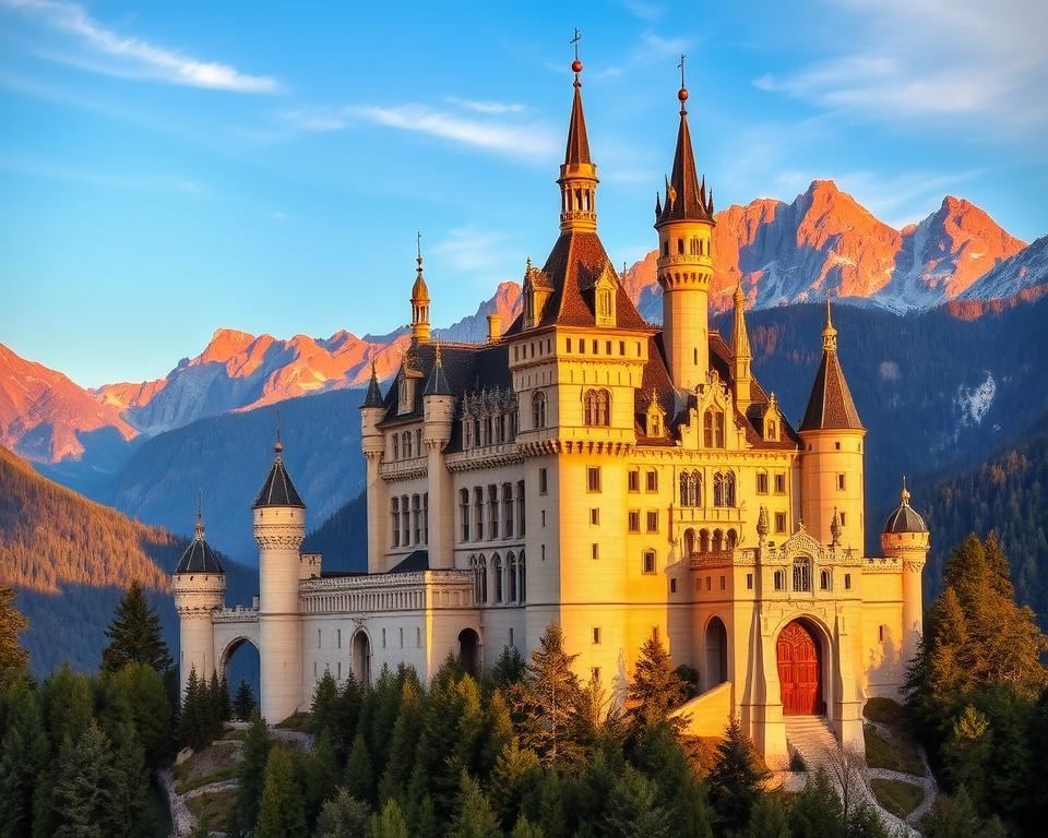 Schloss Neuschwanstein Architektur