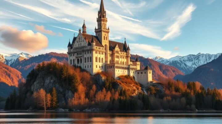 Schloss Neuschwanstein im Allgäu