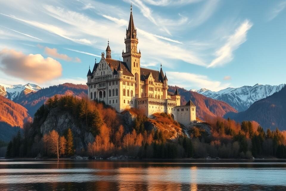 Schloss Neuschwanstein im Allgäu