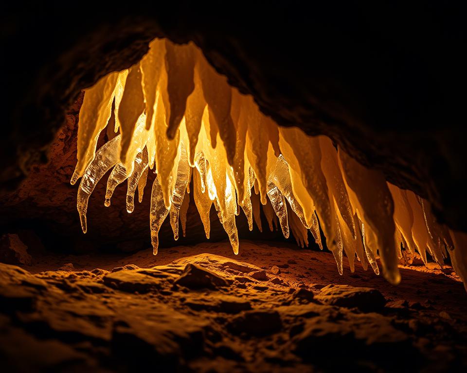 Tropfsteine Kristallformation