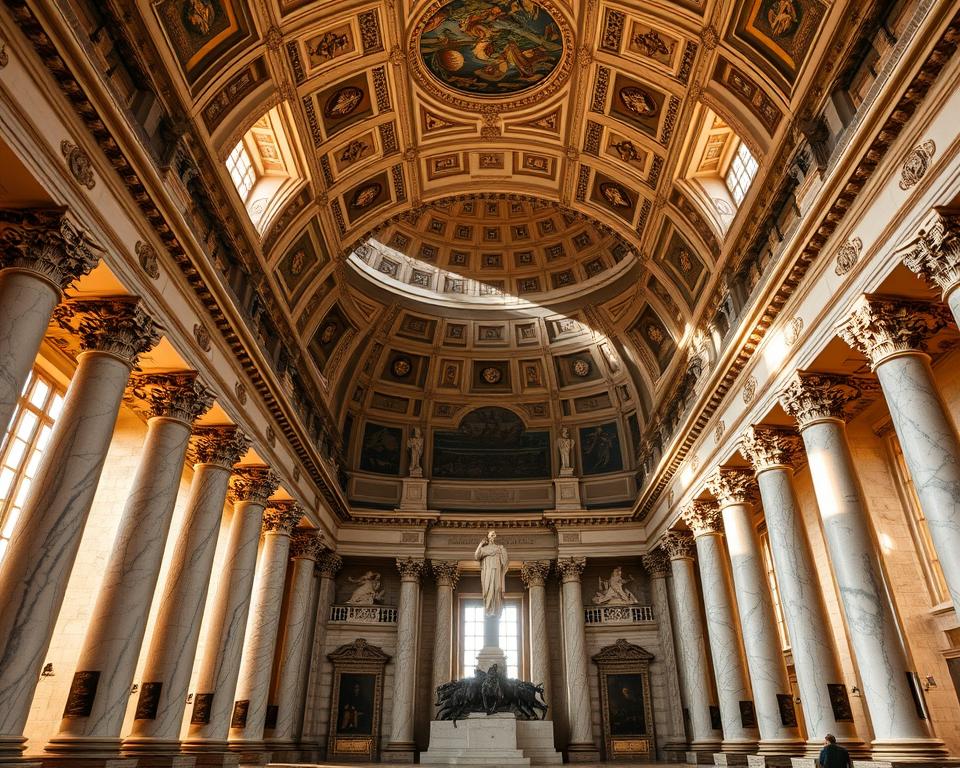 Walhalla Innenarchitektur Marmor