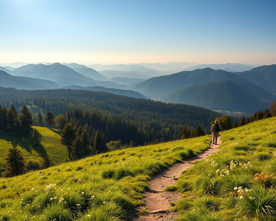 Wanderwege Frankenwald Landschaft