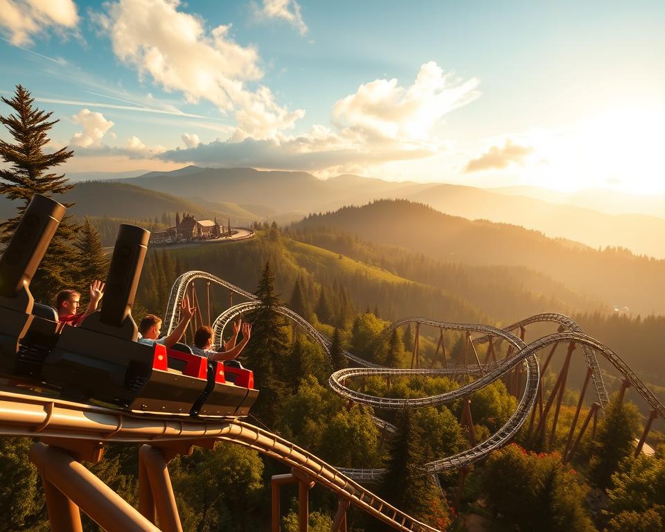 Achterbahnen Bayern Park Thrillrides