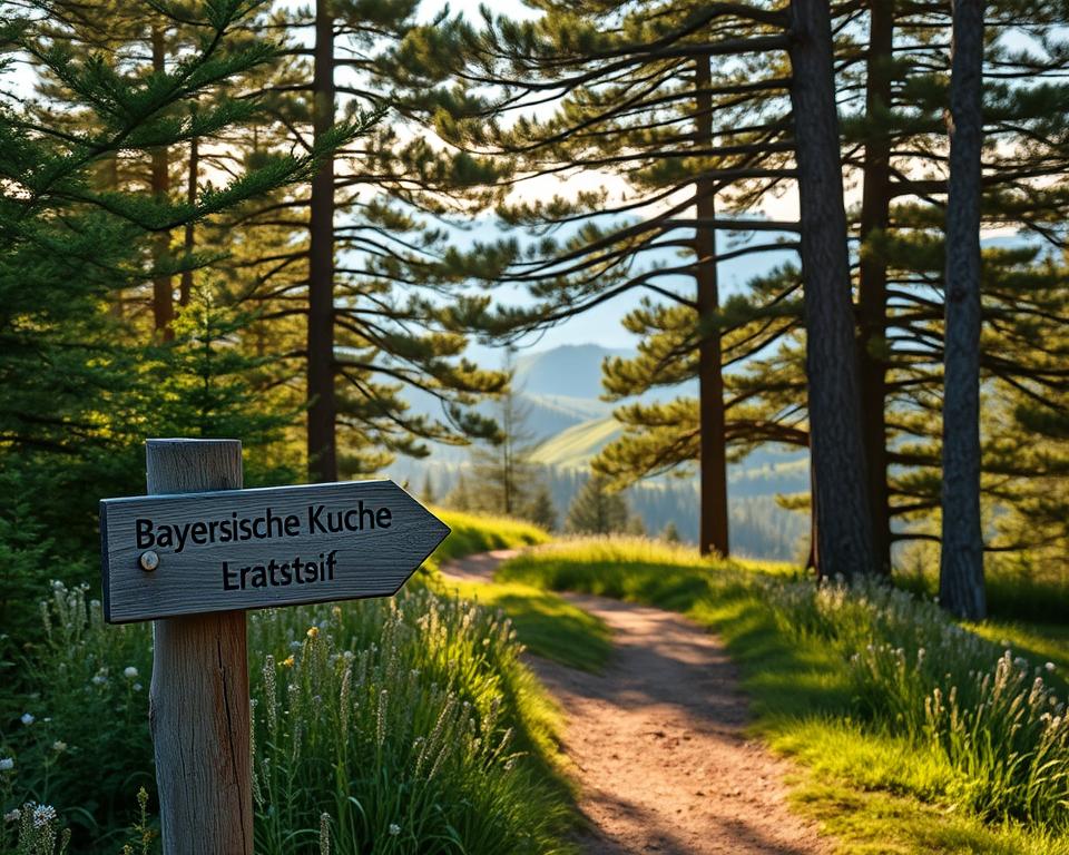 Bayerische Küche Goldsteig Wanderweg