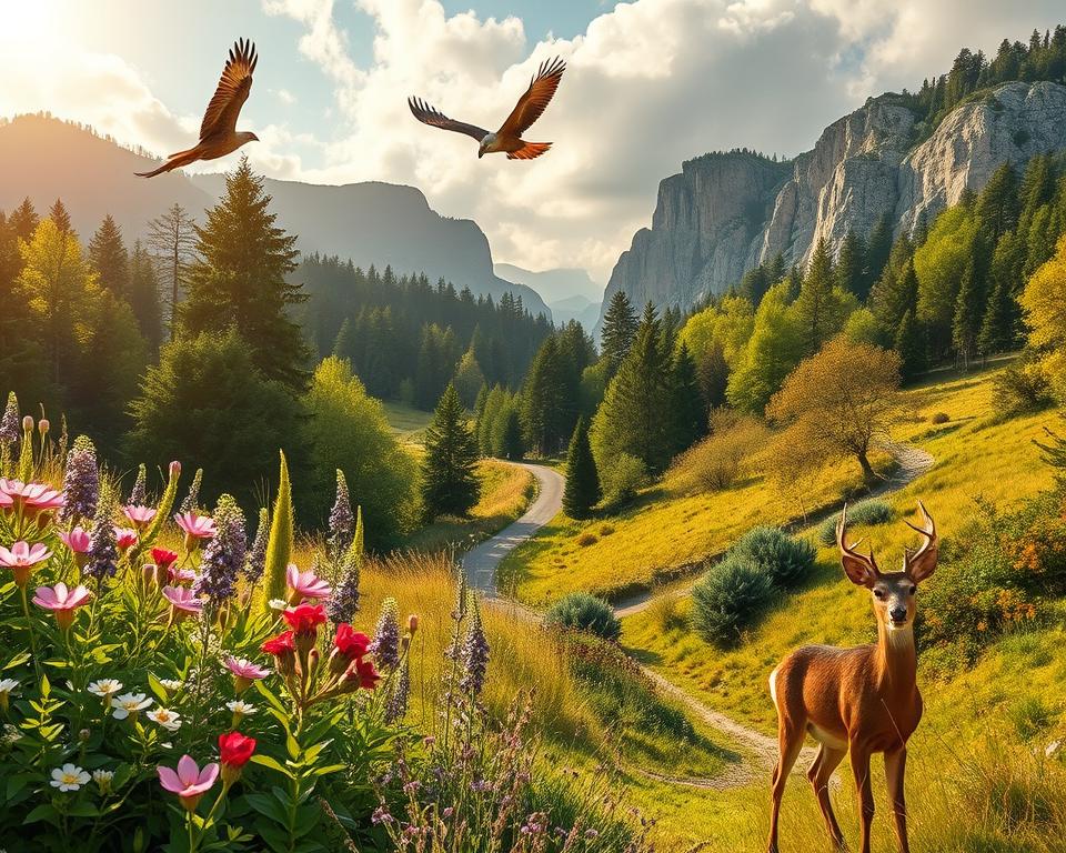 Bayerischer Jura Pflanzen und Tierwelt