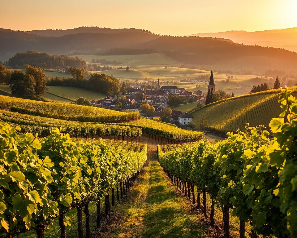 Frickenhausen Weinbau Landschaft