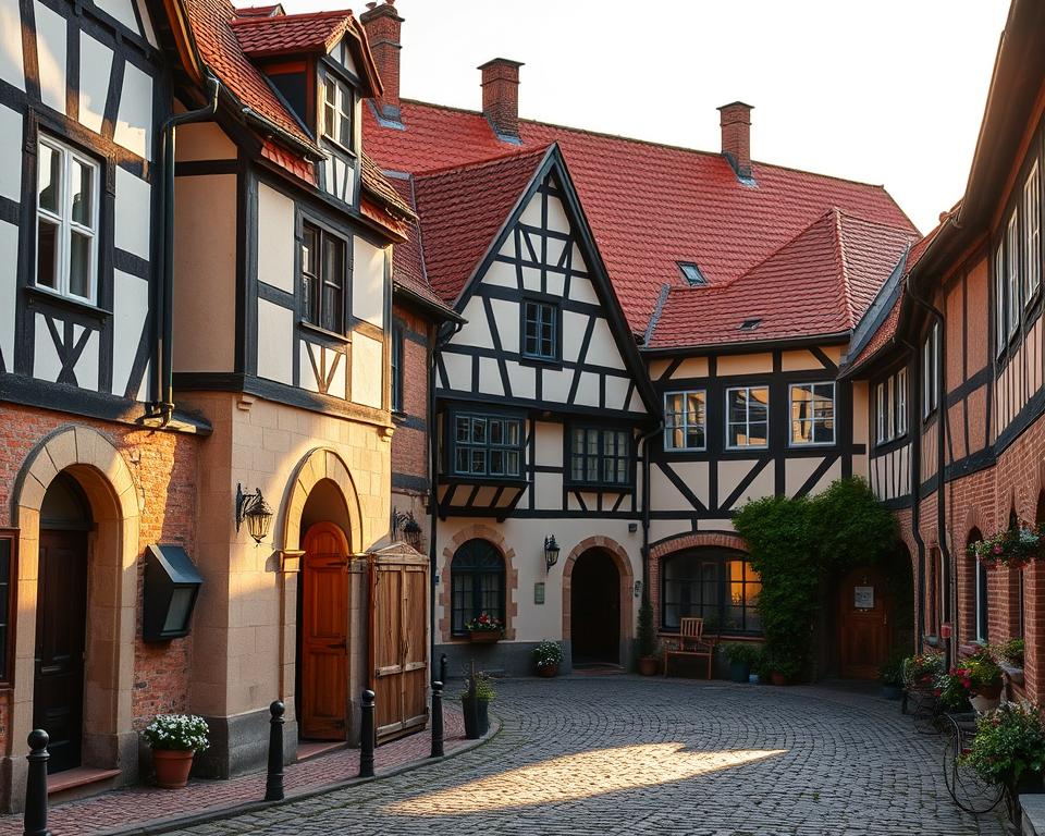 Fuggerei Augsburg historische Sozialsiedlung