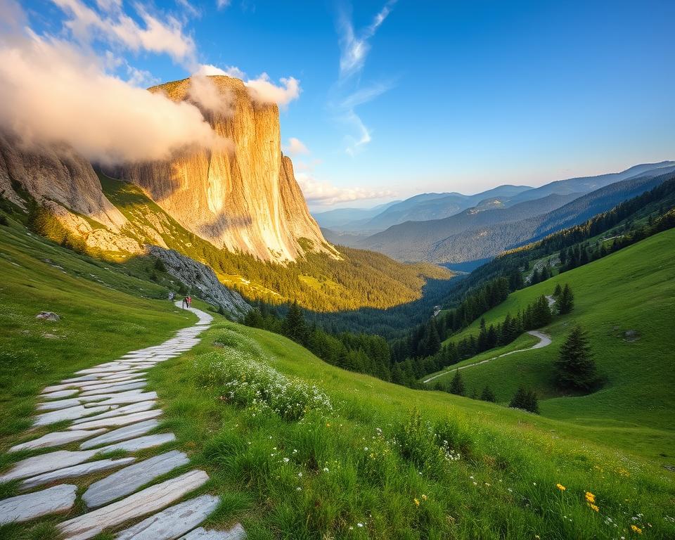 Jurasteig Wanderweg Landschaft