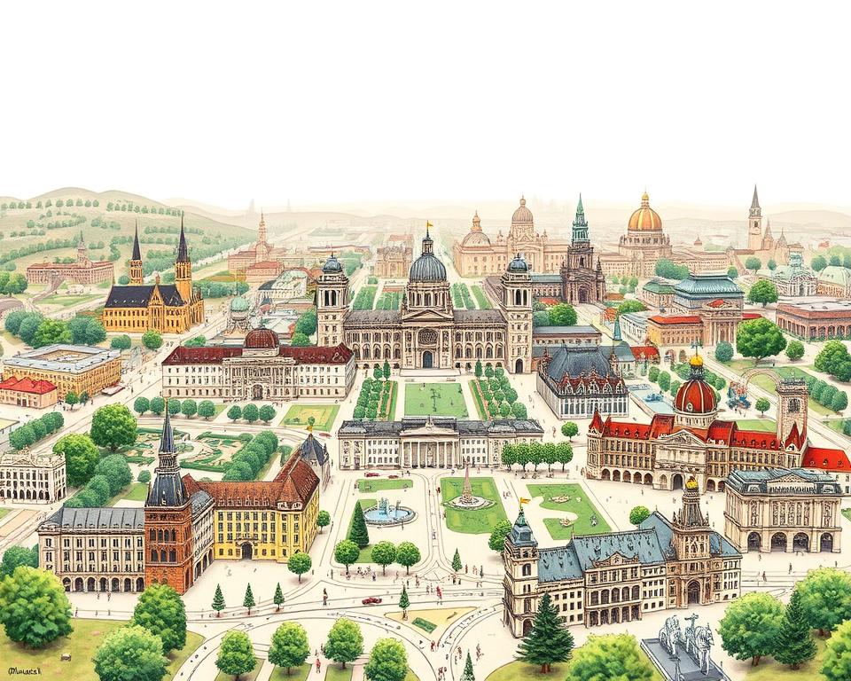 München Sehenswürdigkeiten Karte
