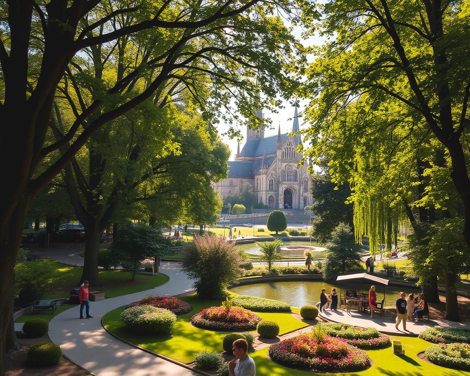 Regensburg Parks Stadtlandschaft