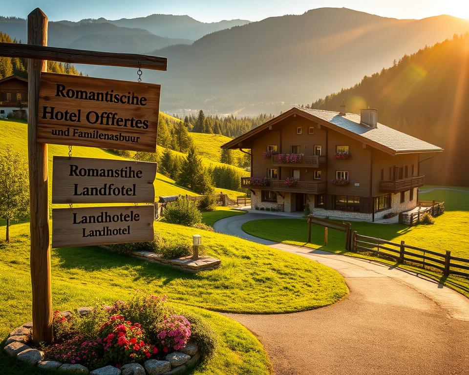 Romantische Hotelangebote und Familienurlaub