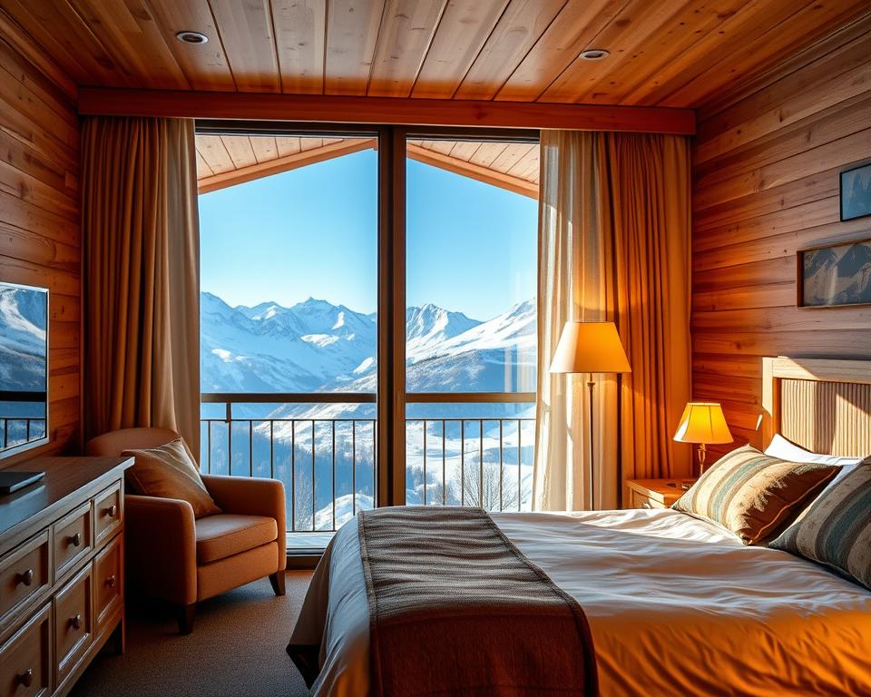 Zimmer mit Bergblick