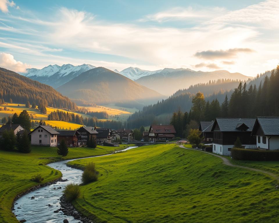 Lautertal Bayern: Idyllisches Dorf in Oberfranken
