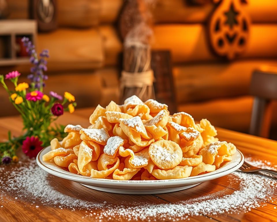 Kaiserschmarrn Spezialität in Garmischer Almen