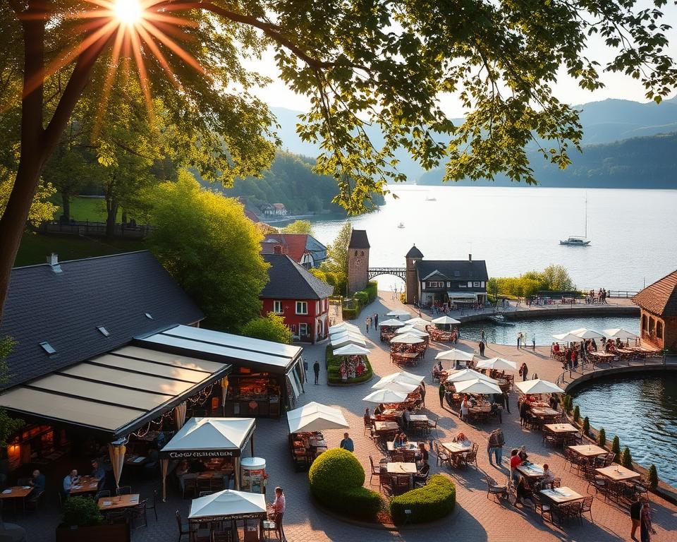 Restaurants und Biergärten am Murner See
