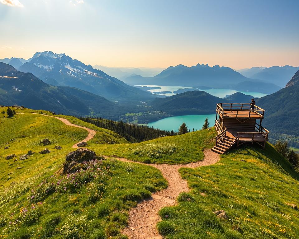 Riederstein Wanderung Aussichtspunkt