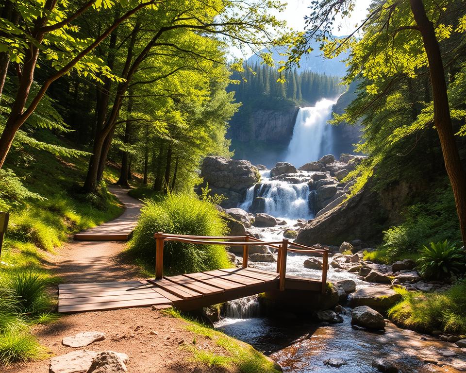 Wanderwege Schliersee Wasserfall