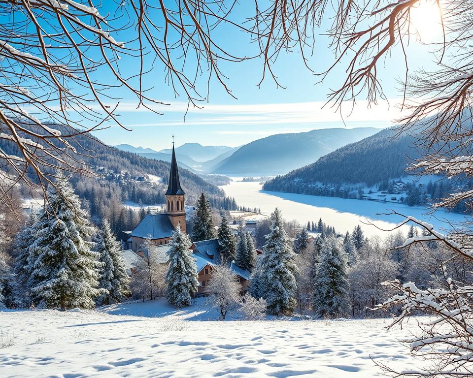 Winterlandschaft Bayerischer Wald