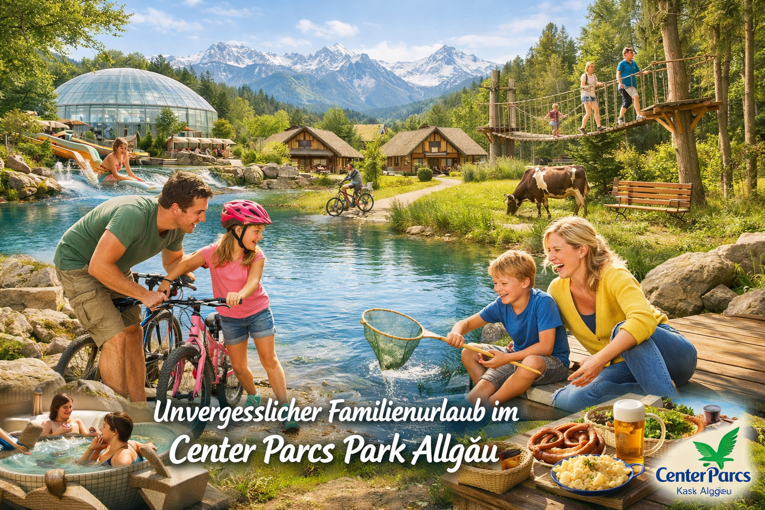 Unvergesslicher Familienurlaub im Center Parcs Park Allgäu