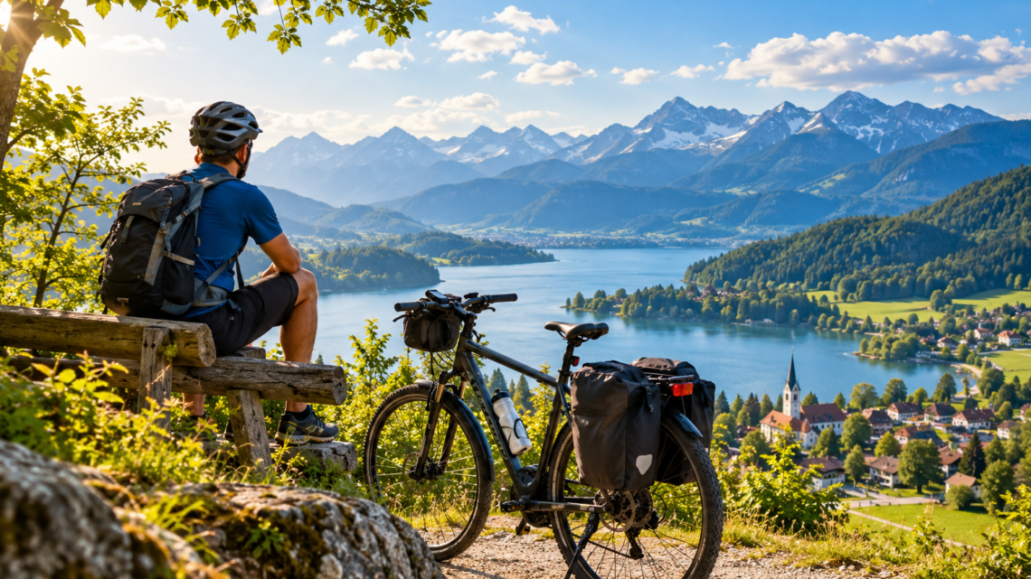 Mit dem Fahrrad durch Bayern