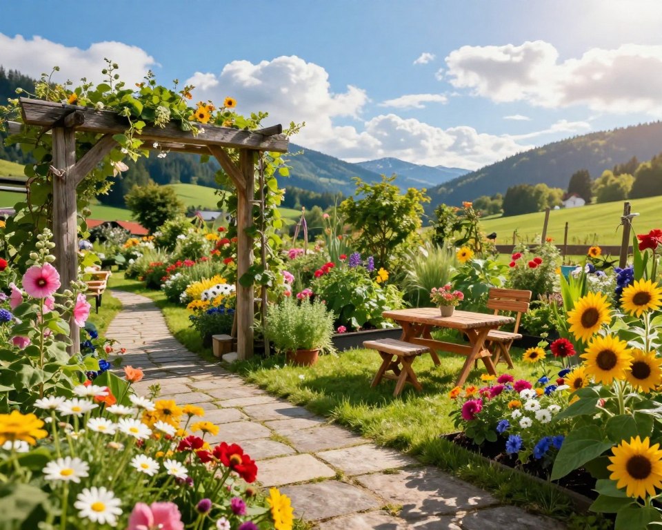 Traumgarten gestalten mit Bauerngarten-Ideen